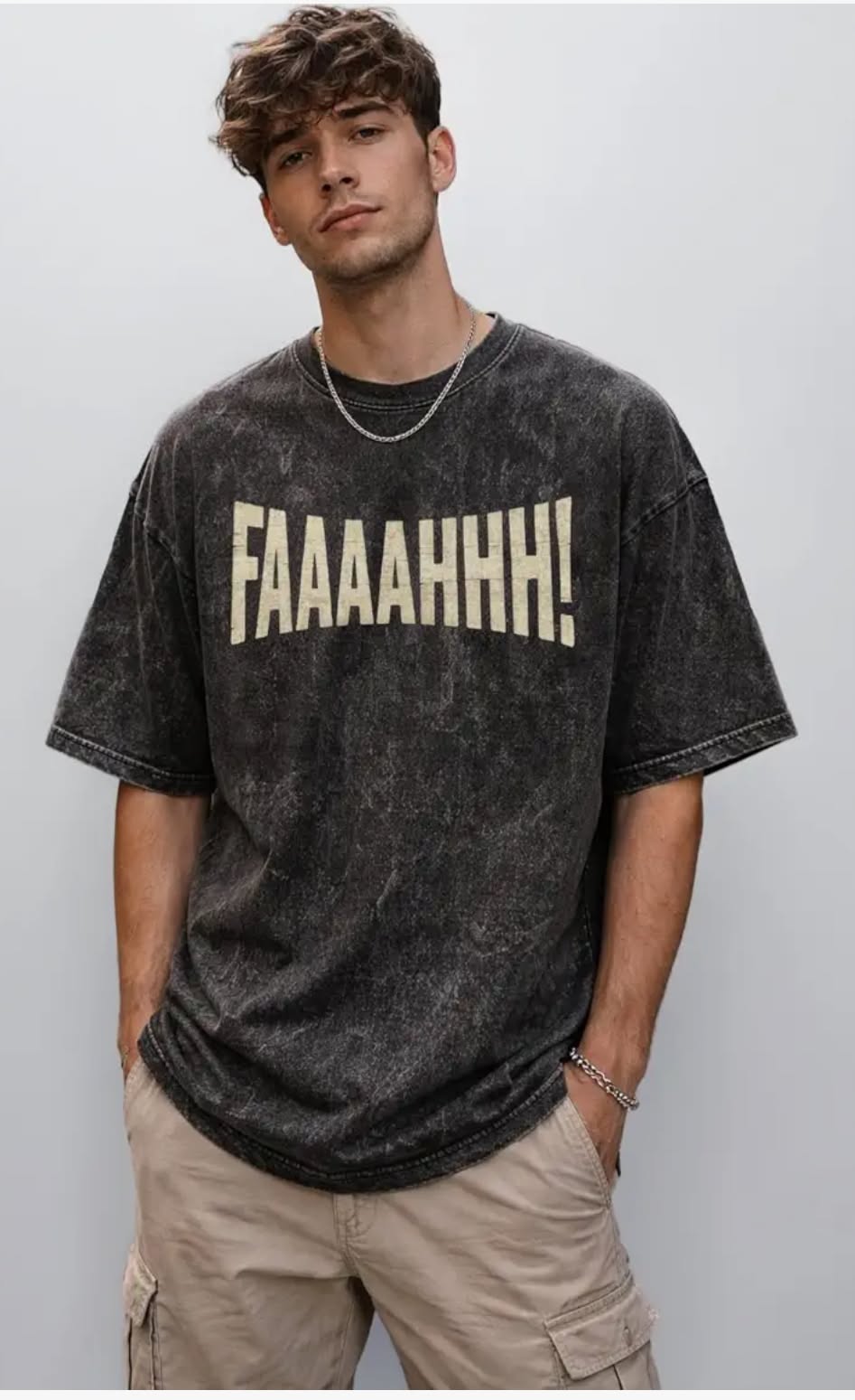 Acid Wash Oversized